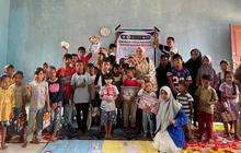 Dosen Unsam Hadirkan Sudut Baca Portabel, Pulihkan Semangat Belajar Anak Penyintas Bencana