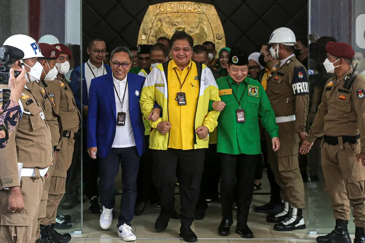 3 Ketua Umum Partai Koalisi Indonesia Bersatu Sampaikan Keterangan Pers Bersama