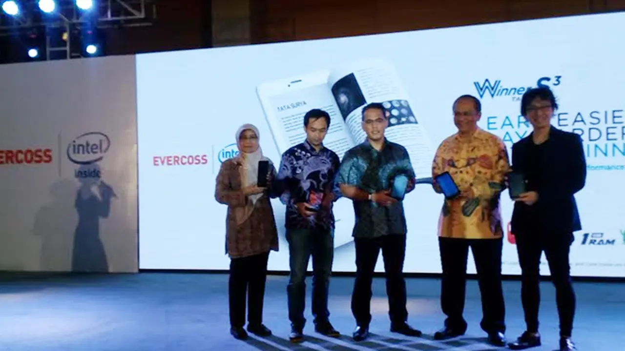 Dukung Dunia Pendidikan, Evercoss Luncurkan Winner Tab S3