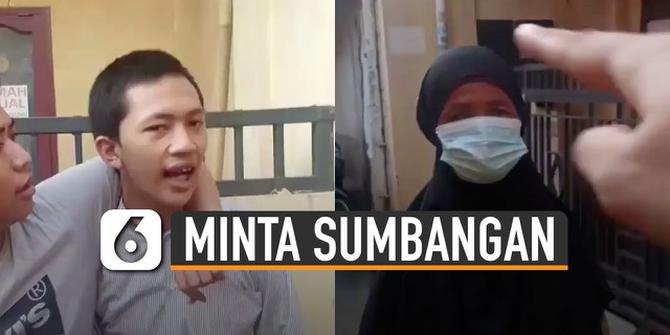 VIDEO: Pemuda Minta Sumbangan Tertangkap Basah Terobos Rumah Warga