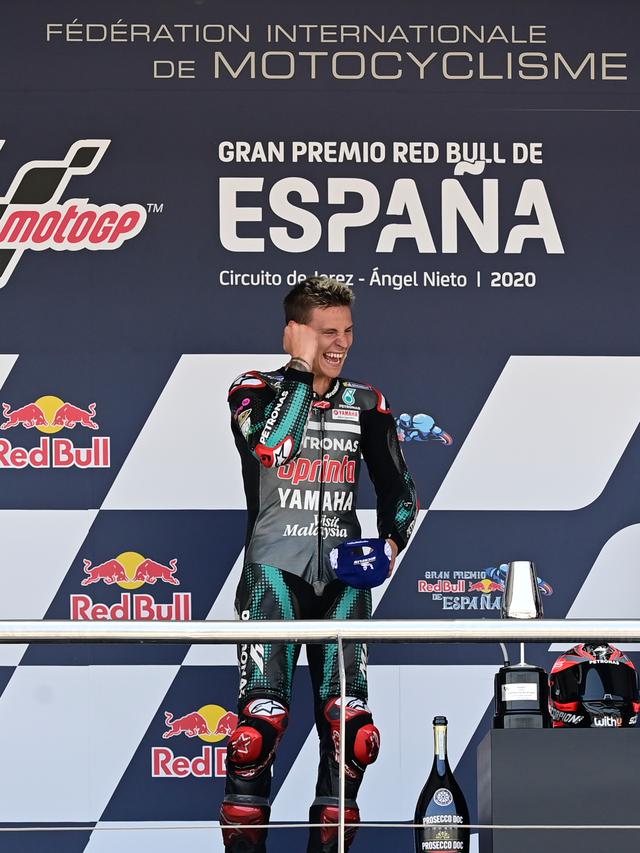 Pembalap Petronas Yamaha SRT, Fabio Quartararo.