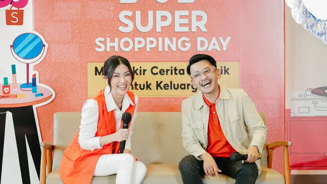 Ruben Onsu & Sarwendah Bagikan Kisah Indah Keharmonisan Keluarga dalam Kemeriahan Shopee 9.9 Super Shopping Day