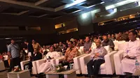 Gubernur DKI Jakarta menghadiri acara peringatan ulang tahun Kolose Kanisius ke-90 (Liputan6.com/Devira Prastiwi)