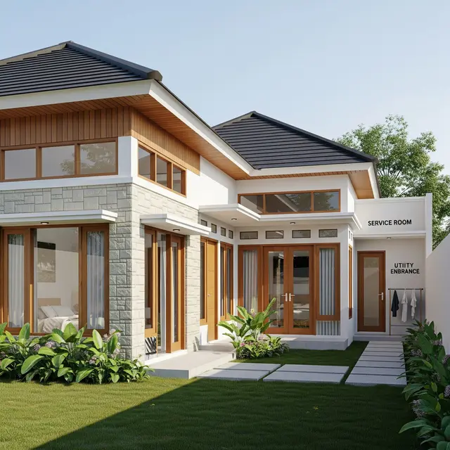 9 Desain Rumah Leter L yang Cocok untuk Lahan Memanjang, Fungsional dan Estetik