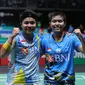 Ganda putri Indonesia Apriyani Rahayu/Siti Fadia Silva Ramadhanti lolos ke final Malaysia Open 2022. (foto: PBSI)