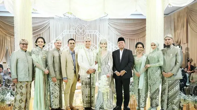 Adu Gaya Maia Estianty, Mulan Jameela, dan Risa Dewi Berbalut Kebaya Mint di Pernikahan Al Ghazali-Alyssa Daguise