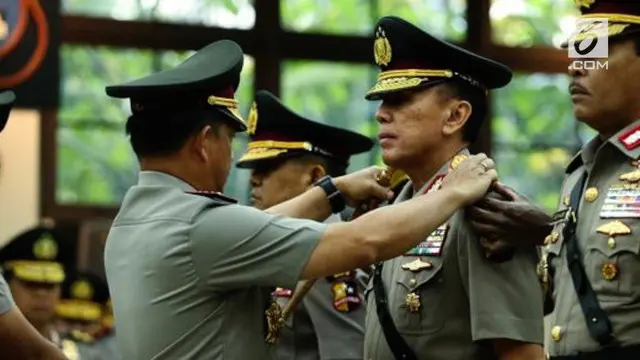 Irjen Mochamad Iriawan resmi dilantik sebagai Asisten Kapolri Bidang Operasi (Asops) oleh Kapolri Jenderal Tito Karnavian.