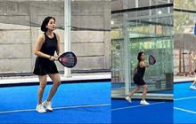 Potret Lulu Tobing yang Kini Getol Latihan Padel, Cantik Paripurna Buat Terpana