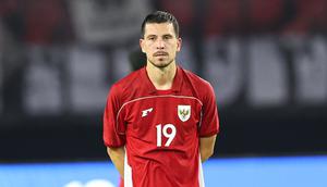 Gelandang Timnas Indonesia,&nbsp;Thom Haye, dalam duel melawan Chinese Taipei pada FIFA Matchday di Stadion Gelora Bung Tomo, Jakarta, Jumat (6/9/2025). (Bola.com/Abdul Aziz)