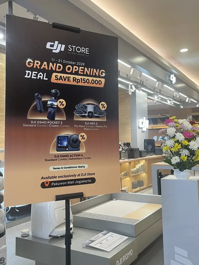 DJI Store Yogyakarta di Pakuwon Mall