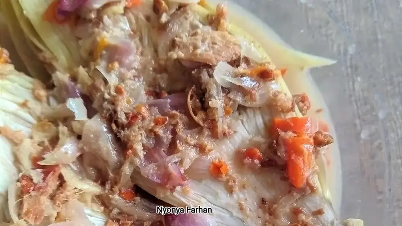 Pecak Betawi Jantung Pisang