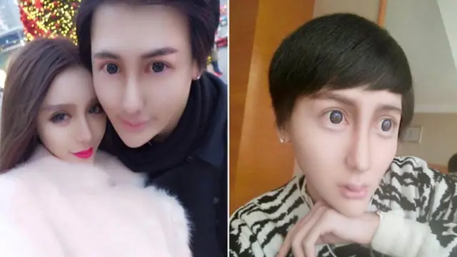 Liu Zichen dijuluki 'snake boy' karena penampilannya yang tak biasa