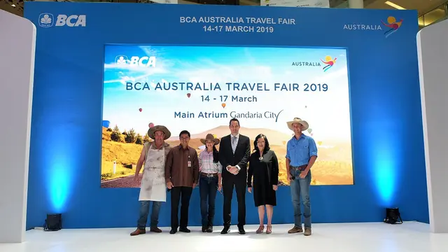 Opening BCA Australia Travel Fair 2019