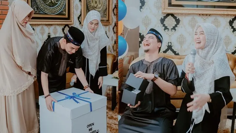 6 Potret Ulang Tahun Alvin Faiz ke-23 Tahun, Dapat Kado Umrah dari Istri