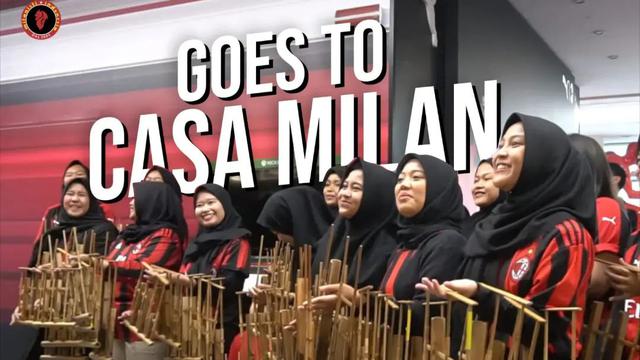 Milanisti dan Rumah Angklung Indonesia siap mentas di markas AC Milan (Foto: Instagram @milanistiorid)