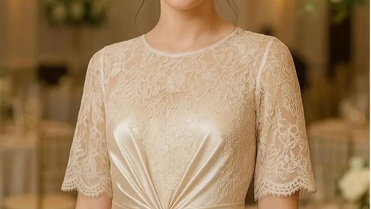 Ilustrasi Baju Bridesmaid Brokat