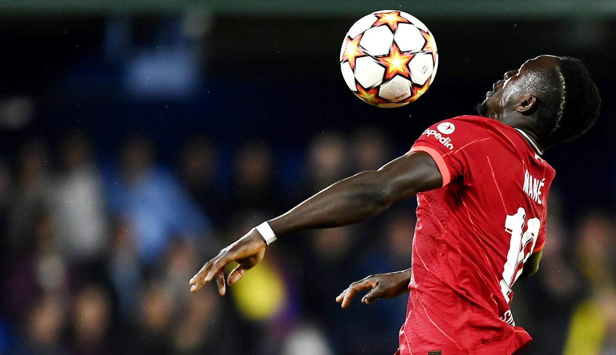 <p>Sadio Mane tampil luar biasa dengan menorehkan satu gol saat melawan Villarreal. Mane juga mencatatakan 100 persen dribble sukses dan mengirim dua operan kunci. (AP/Jose Breton)</p>