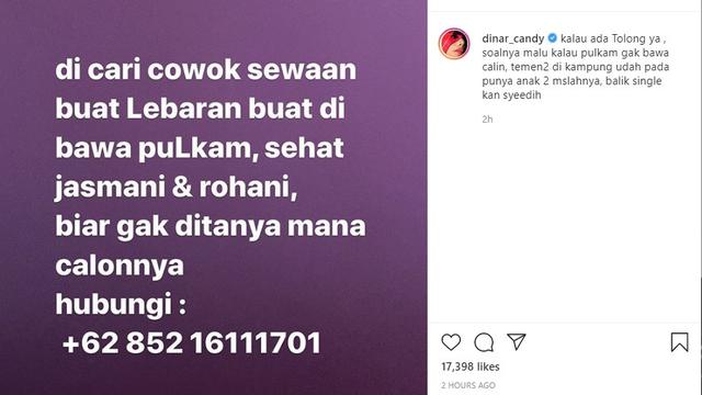 DJ Dinar Candy (Foto: Instagram/@dinar_candy)