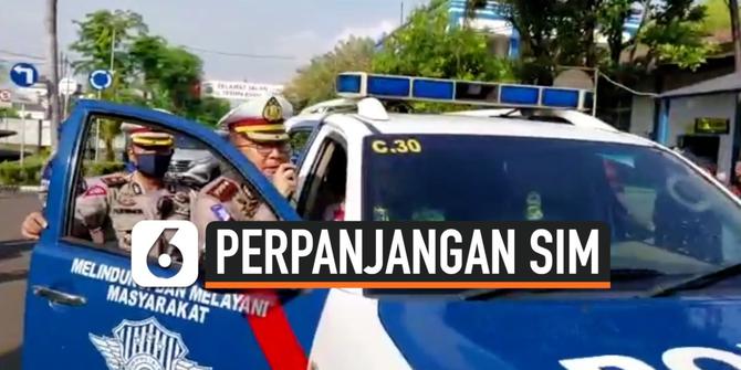 VIDEO: Dirlantas Polda Metro Jaya meminta Antrean SIM Bubar