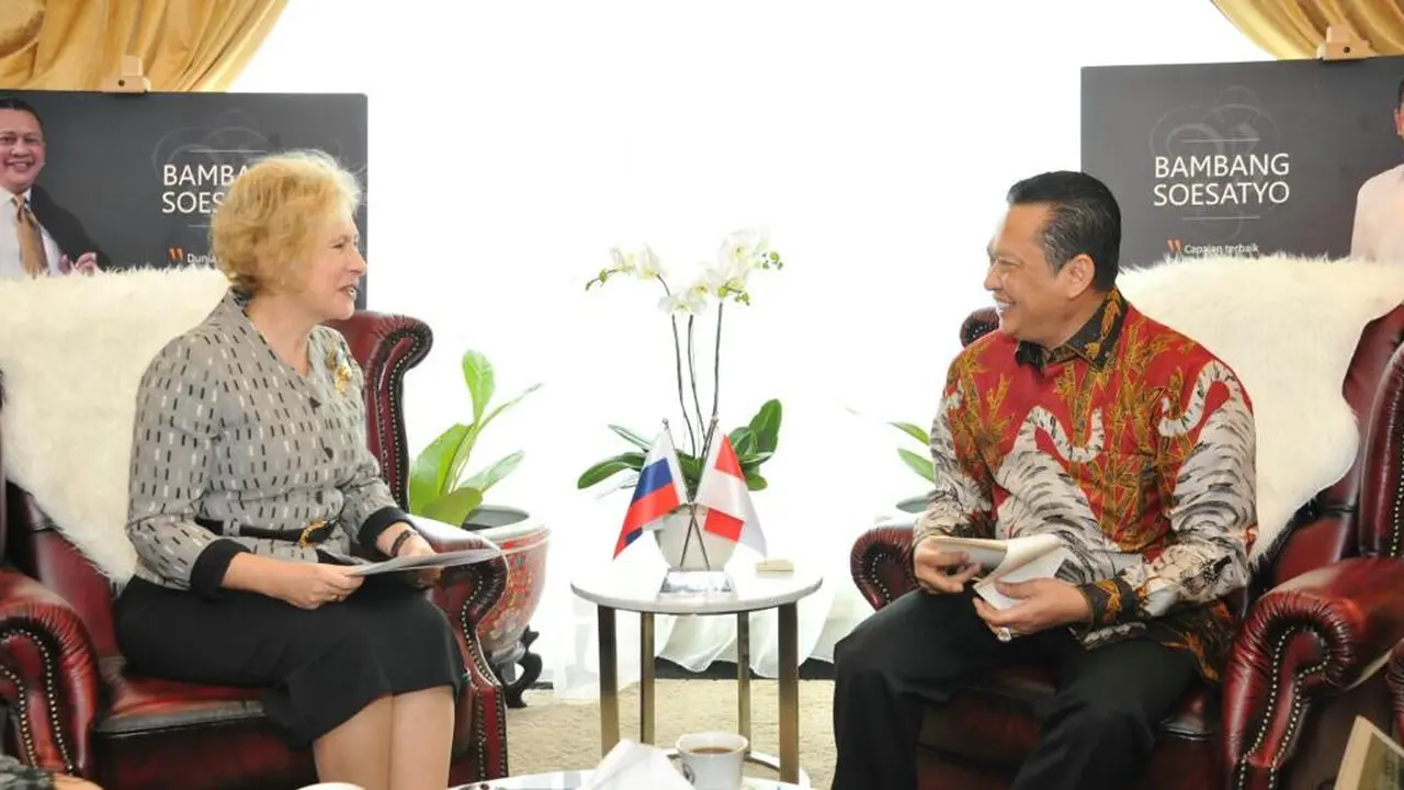 Ketua MPR Dorong Kerja Sama Indonesia - Rusia Terus Ditingkatkan