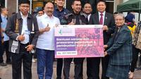 PT Pupuk Indonesia (Persero) menyalurkan biaya bantuan untuk pembangunan sarana dan prasarana peternakan dan pembuatan sumur bor di Silangit, Sumatera Utara (Sumut)