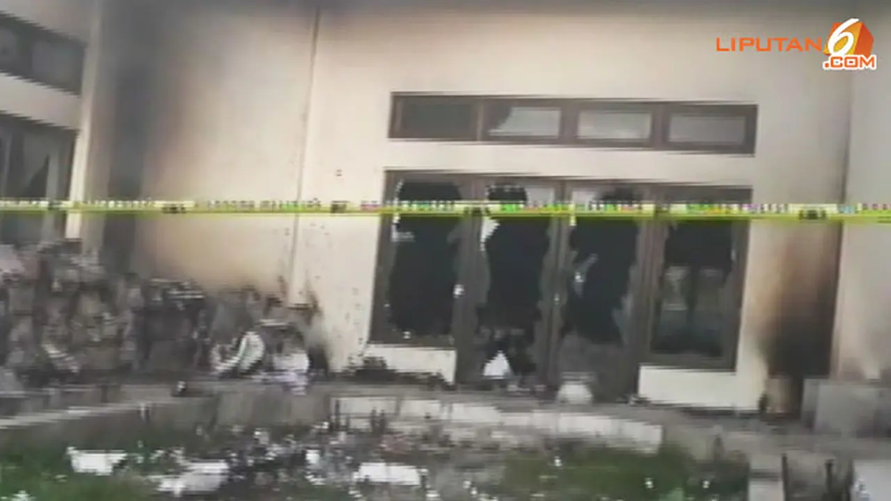Bakar Kantor KPUD - Liputan6 pagi