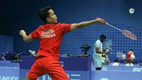 Anthony Sinisuka Ginting salah satu wakil Indonesia yang lolos ke perempat final ajang Asian Games 2022 Hangzhou. (Dokumentasi PBSI)