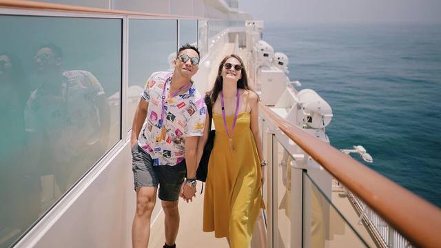 Ringgo Agus Rahman bersama Istrinya