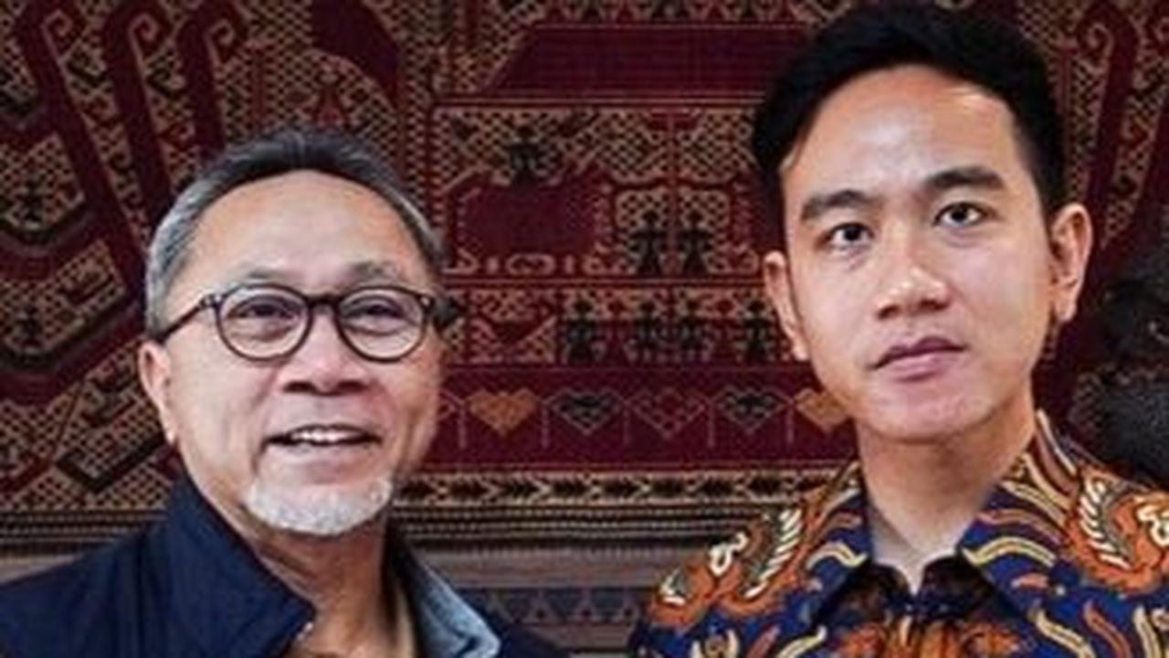 Ketum PAN Zulhas Unggah Foto Bertemu Gibran: Bismillah Mas Wali
