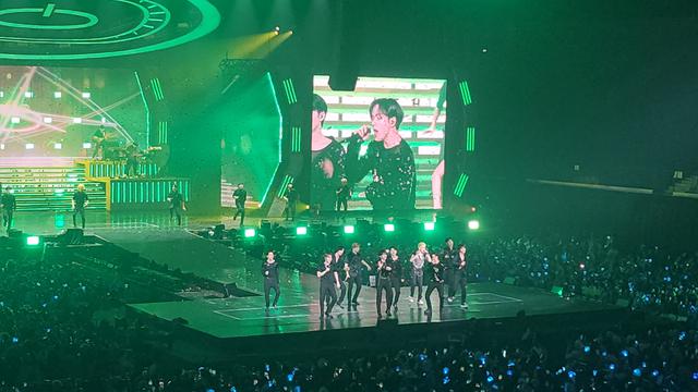 Konser Treasure di Indonesia. (Zulfa Ayu Sundari/ Liputan6.com)