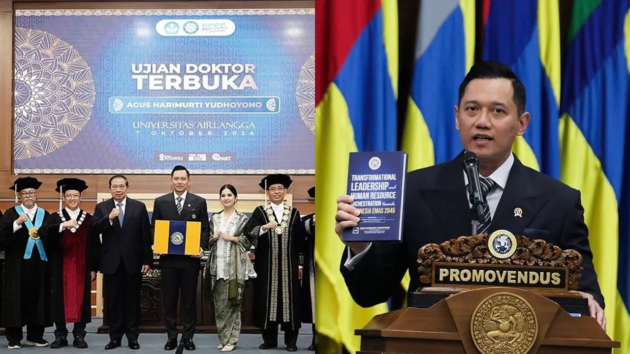 AHY Raih Gelar Doktor