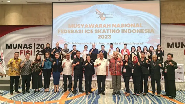 Pembukaan Munas Federasi Ice Skating Indonesia