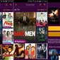 Tampilan Hooq untuk perangkat Android (sumber: googleplaystore.com)