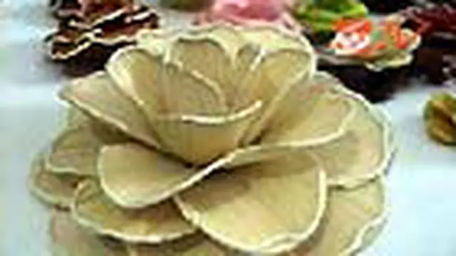 Bunga Hias dari Kulit Jagung