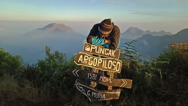 Puncak Argoploso di Gunung Muria