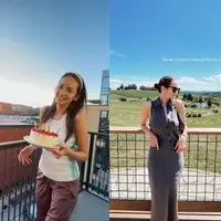 Menetap di Amerika Serikat sejak menikah membuat Enzy Storia kini makin terlihat seperti warga lokal [@enzystoria]