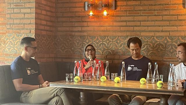 Konferensi Pers Dash Tennis Tournament