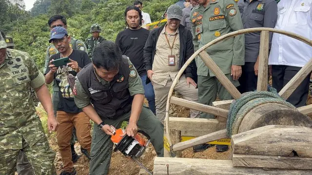 Penertiban tambang emas ilegal di Taman Nasional Gunung Halimun Salak