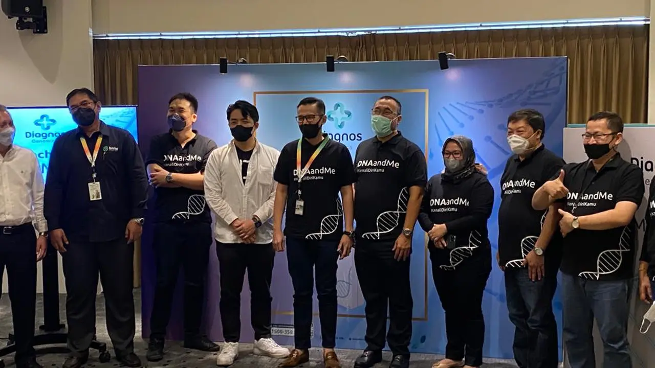 Peluncuran  Diagnos untuk Pemeriksaan Genetik DNAandMe
