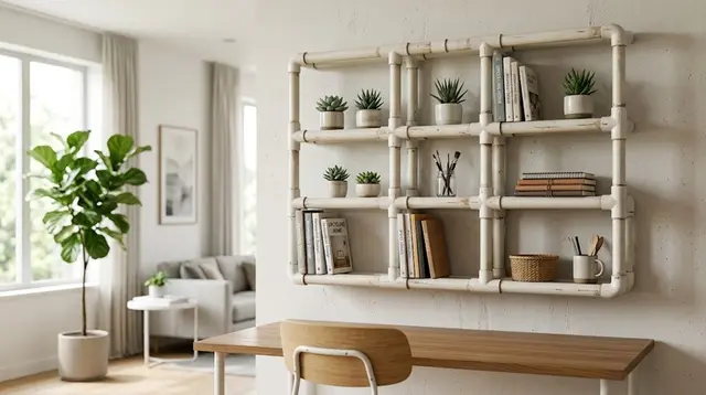 8 Ide Furnitur Minimalis dari Pipa PVC Bekas, Inspirasi Daur Ulang Kreatif yang Estetik