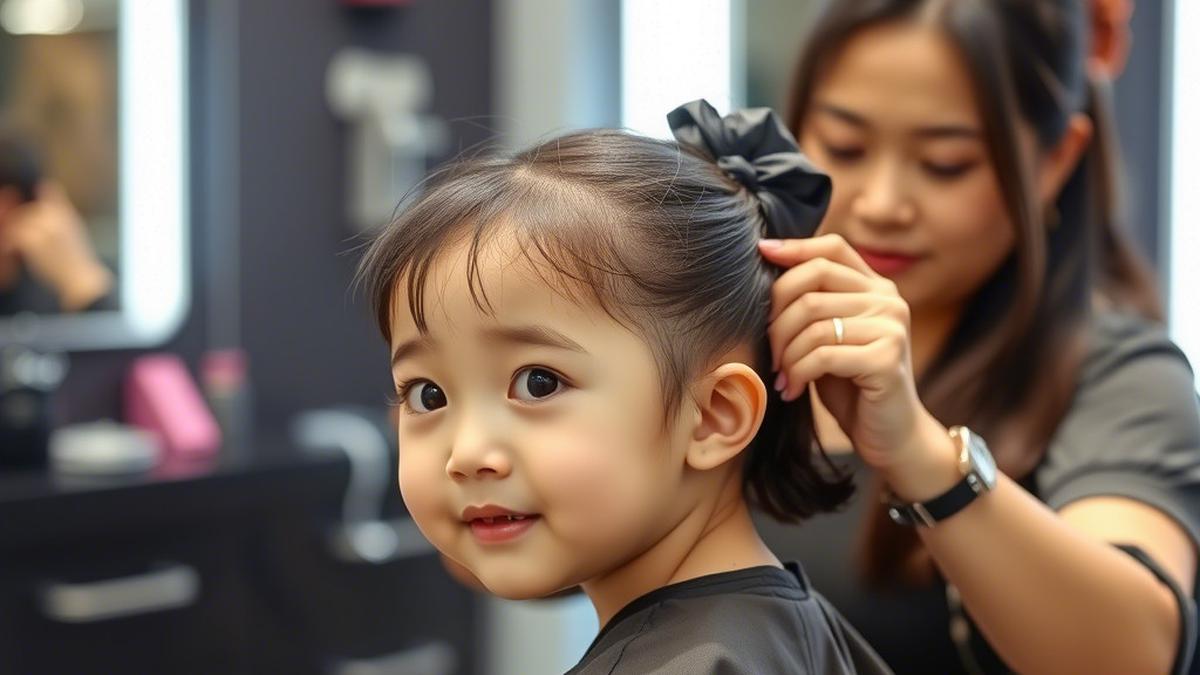6 Gaya Rambut Pendek Anak Perempuan Bergaya Korea yang Sangat Imut