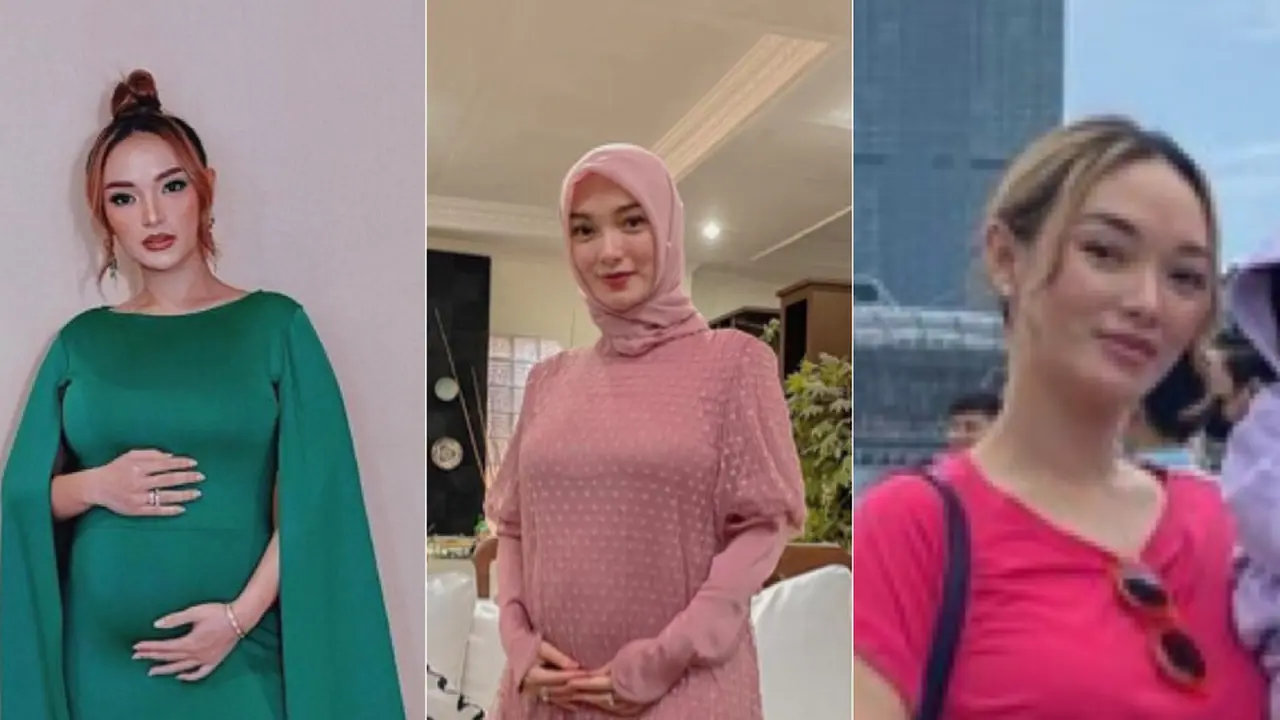 Potret Zaskia Gotik Kenakan Gaun Press Body Hingga Gaya Santai Liburan di Singapura