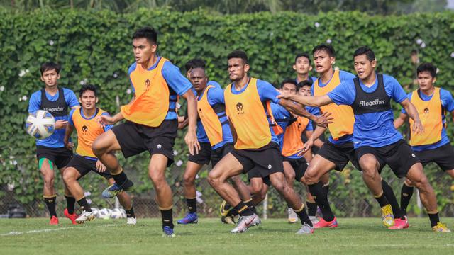 Foto: Latihan Pungkasan Timnas Indonesia Menjelang Kualifikasi Piala AFC 2023 Melawan Taiwan
