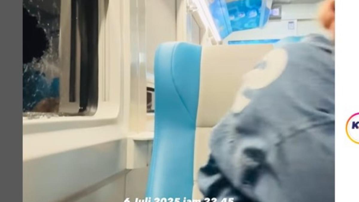 Penumpang Kereta Api Sancaka Terluka Dilempar Batu, KAI Buru Pelaku yang Terancam Hukuman 15 Tahun Penjara