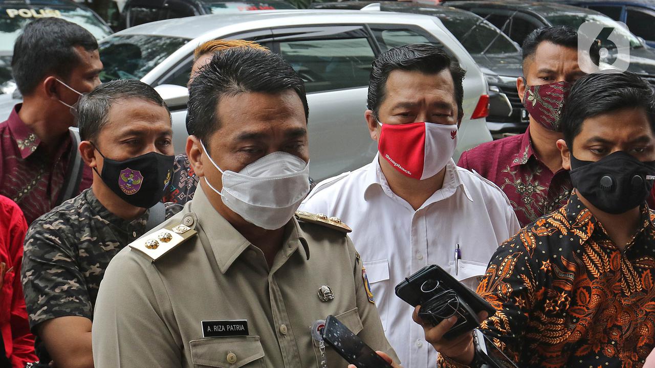 Riza Patria tiba di Polda Metro Jaya