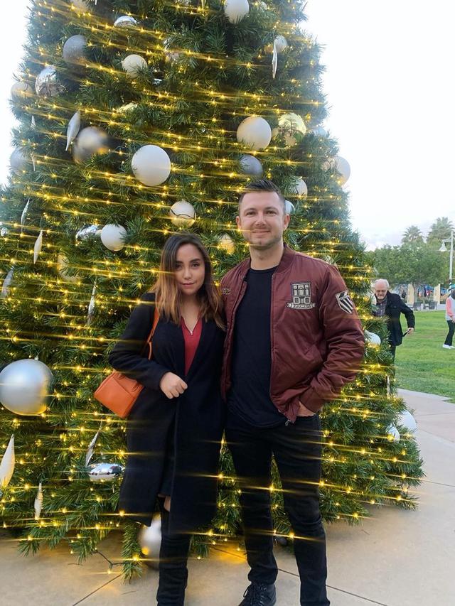 6 Momen Perayaan Natal Salmafina Sunan di Amerika Serikat
