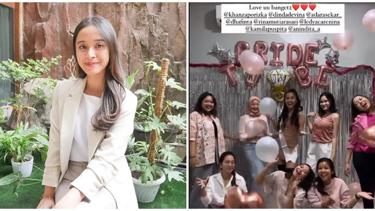 Segera Lepas Masa Lajang, Ini 6 Momen Bridal Shower Nimaz Dewantary