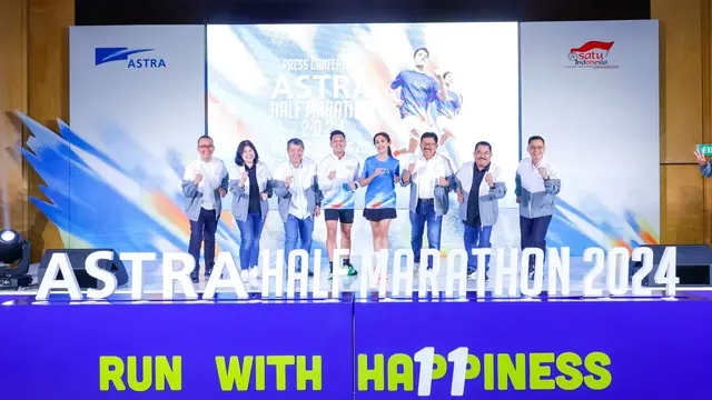 Astra kembali menggelar Astra Half Marathon 2024. Rencananya, lomba Astra Half Marathon 2024 akan dilaksanakan di Astra Biz Center BSD Tangerang pada 10 November 2024 mendatang.