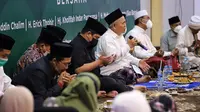 Menteri BUMN Erick Thohir menghadiri acara 'Istighosah Doa Keselamatan untuk Indonesia', di Mojokerto, bersama para kiai Jawa Timur (Jatim).