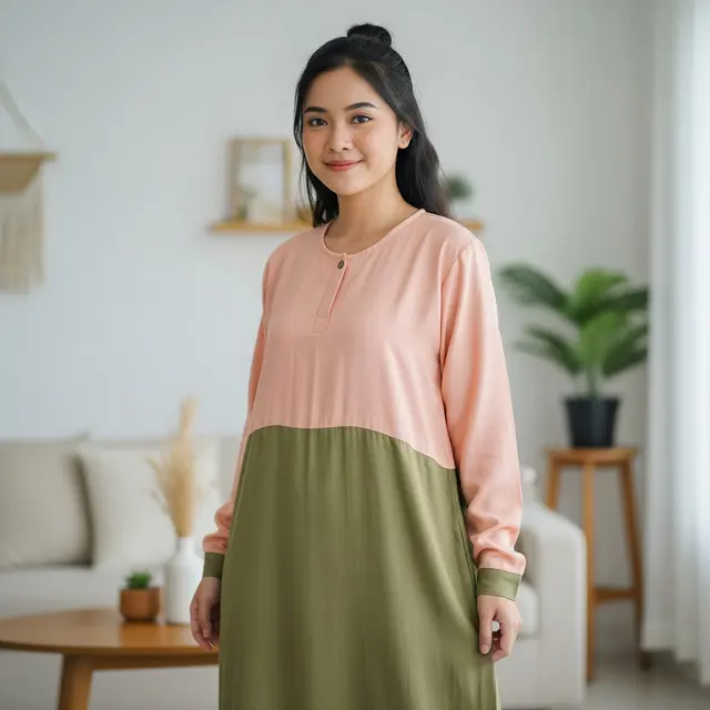 Model Daster Gamis (Image by Gemini AI)